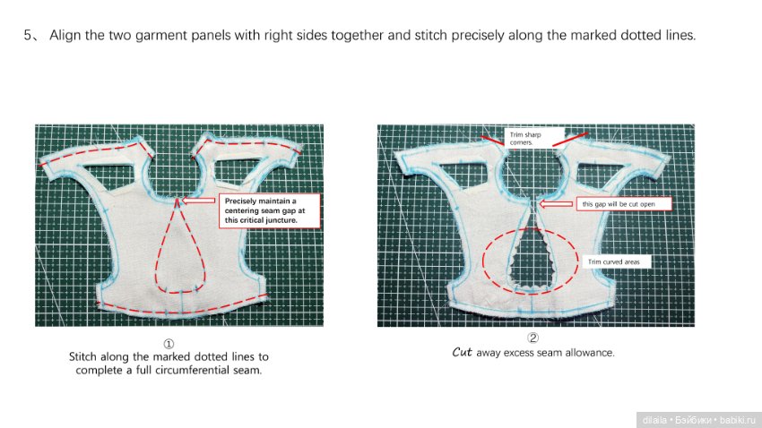 Выкройка для куклы 1/4 BJD юбка корсет накидка / PDF в натуральную величину + пошаговое руководство (фото 8)