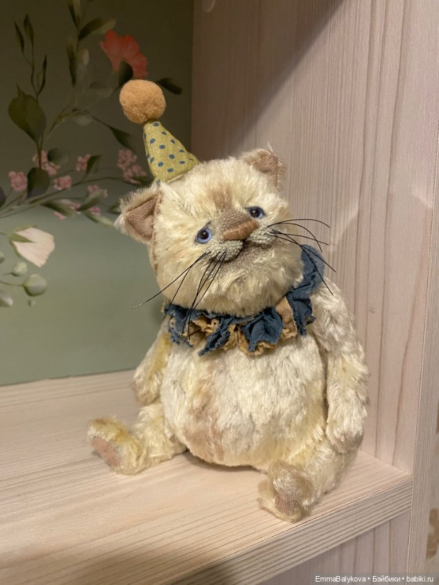 Кот Снежок♥️ — Авторские игрушки (фото 3)
