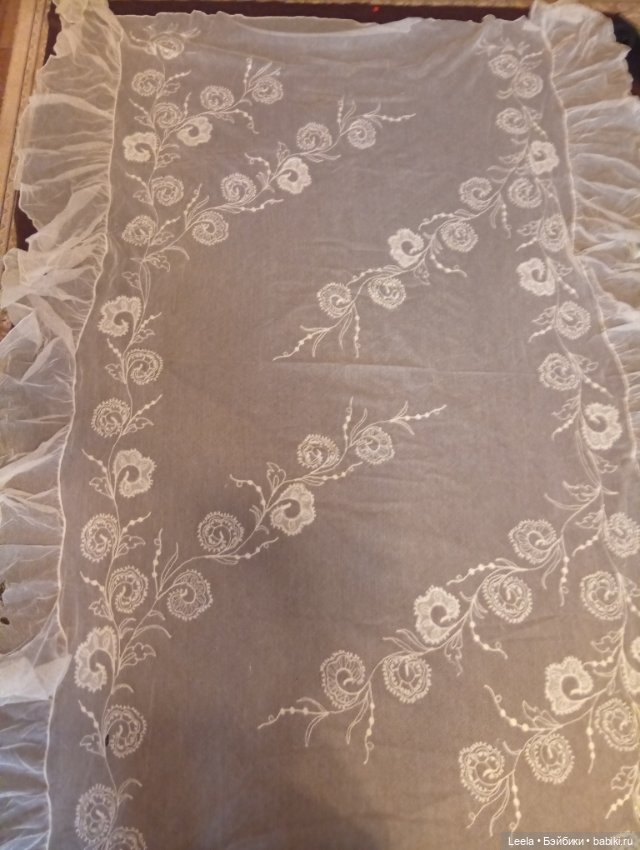 Винтаж, вышивка на сетке — Одежда (фото 4)