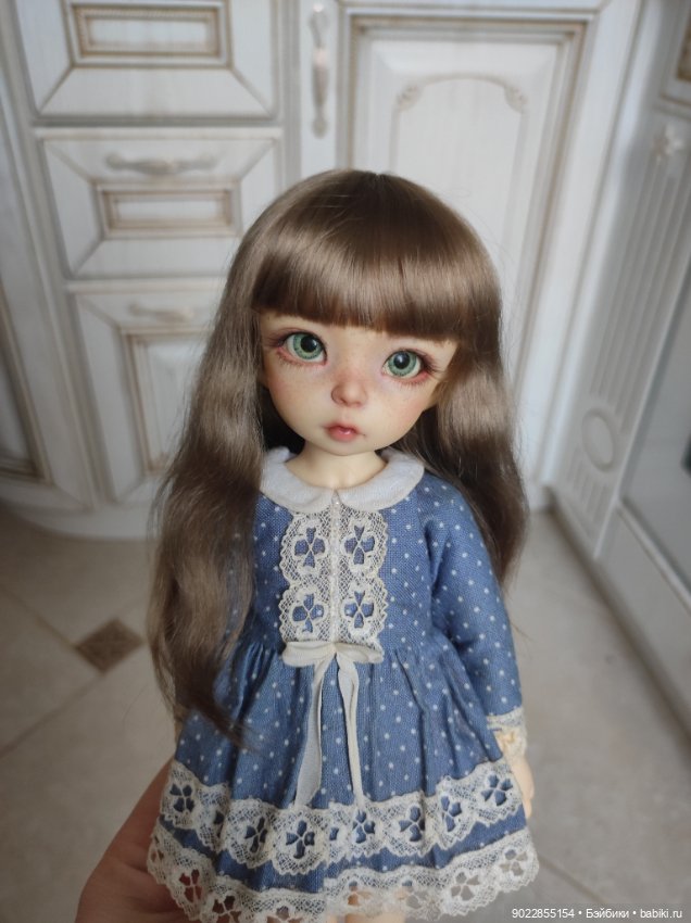 Продам очень красивый паричок из локонов козочки размер 6-7 (фото 3)