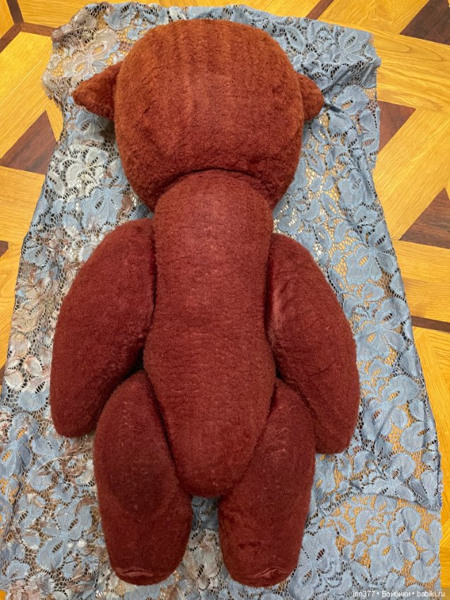 Большой мишка СССР — Винтажные куклы и игрушки детства (фото 7)