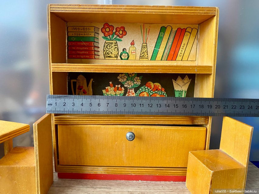 Набор мебели СССР — Кукольная мебель (фото 3)