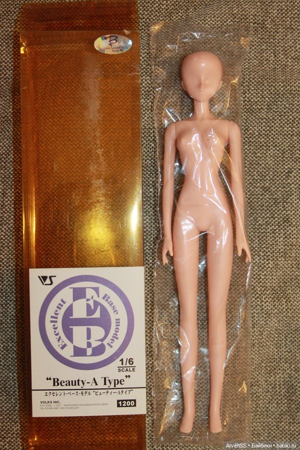 Голова Volks UFN 03 на полустатичном теле Beauty A Type