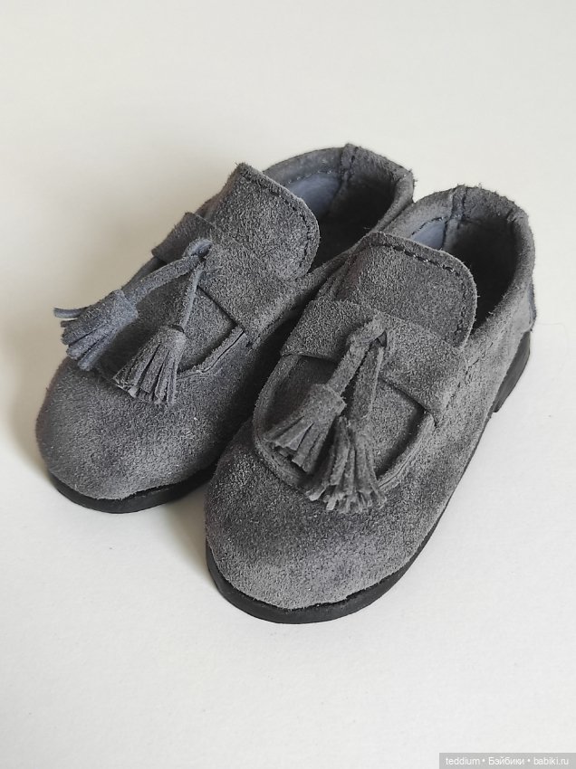 Лоферы на высокого мальчика Руби Ред 39см (фото 2)