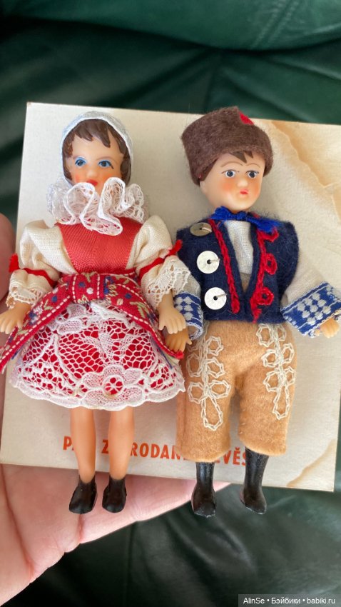 Пупсики Чехословакия пара в коробке (фото 3)