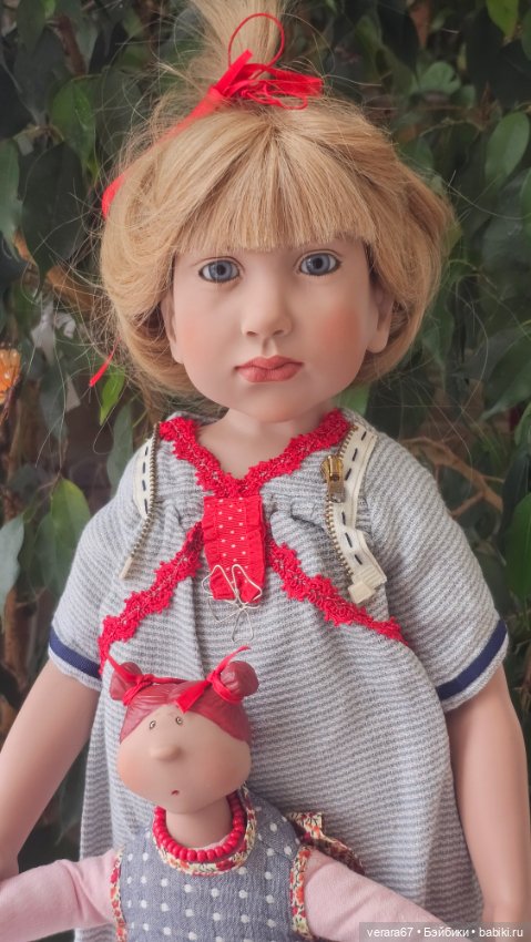 Проказница Leenie со своей подружкой. Раритет. Сэт из двух кукол. 2007 год. Лимит закрыт (фото 3)