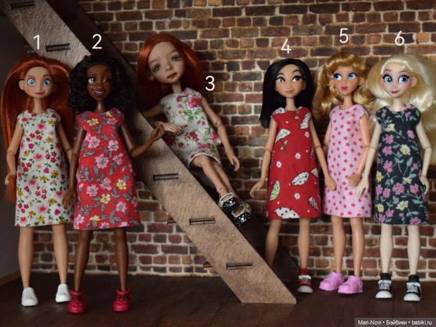 Платья для пижамных принцесс и Жу Д. Нужновой