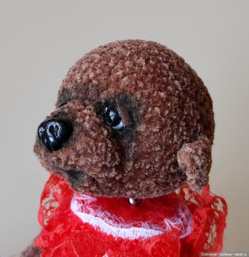 Медвежонок вязаный — Авторские игрушки (фото 2)