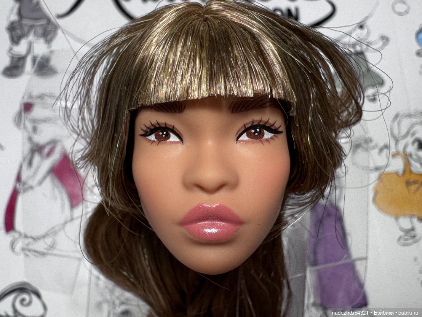 Голова пышки Барби Лукс 24 Симоны (2) (фото 4)