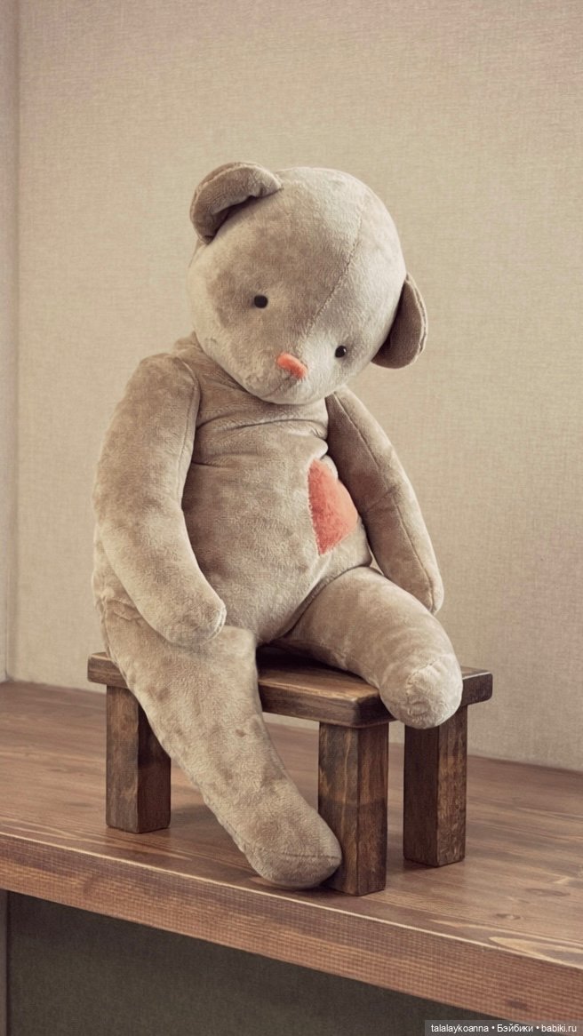 Мишка Пепелёк — Авторские игрушки (фото 4)