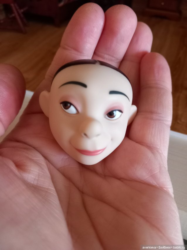 Голова Эдны — Части шарнирных кукол (не BJD) (фото 4)