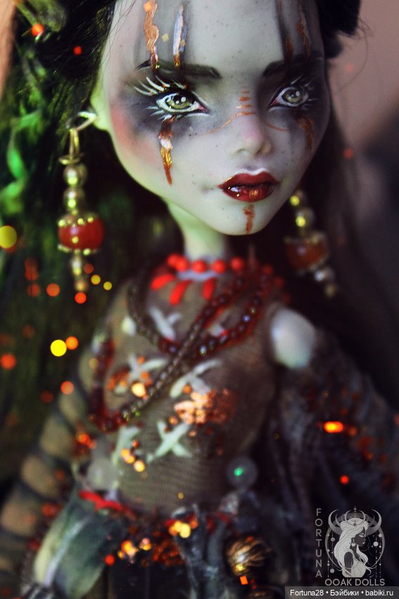 ООАК Monster high Монстер Хай Хранительница Леса (фото 8)