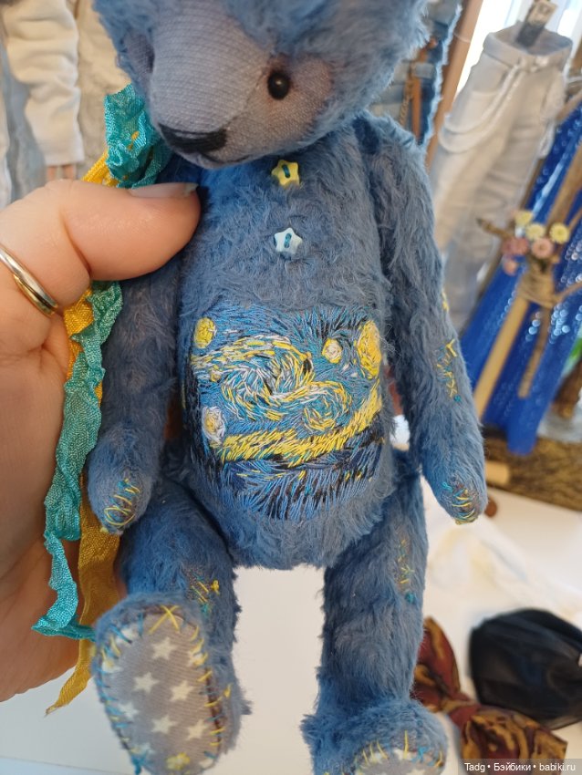 Малыш Vincent синий как полотно Ван Гога (фото 5)