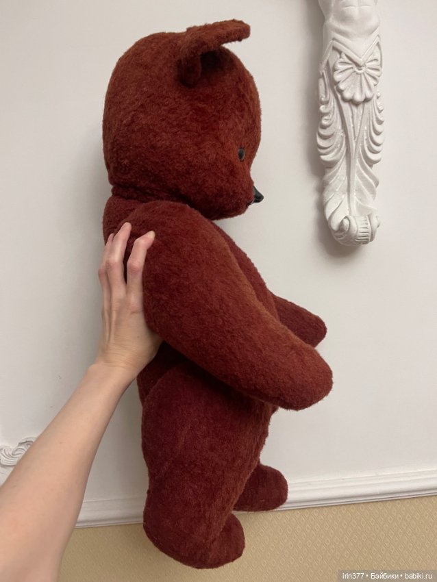 Большой мишка СССР — Винтажные куклы и игрушки детства (фото 4)