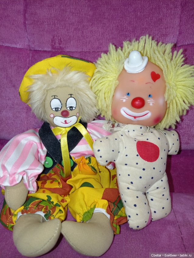 Клоуны парой — Винтажные куклы и игрушки детства (фото 4)