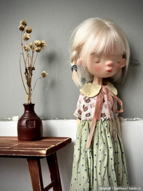 Птичка сплюшка — Авторские куклы (фото 4)