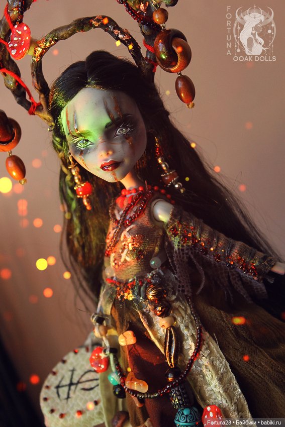 ООАК Monster high Монстер Хай Хранительница Леса (фото 2)