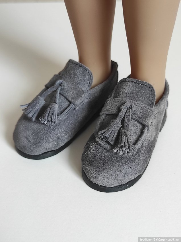 Лоферы на высокого мальчика Руби Ред 39см (фото 7)