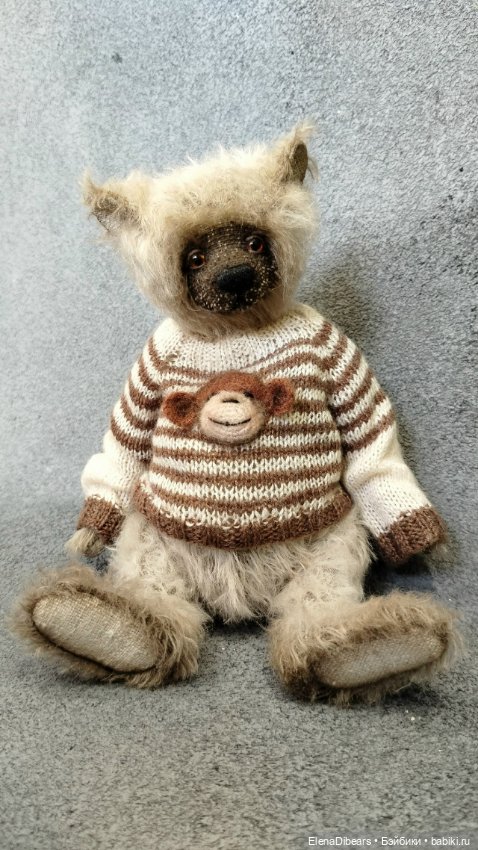 Медвежонок Стивен — Авторские игрушки (фото 4)