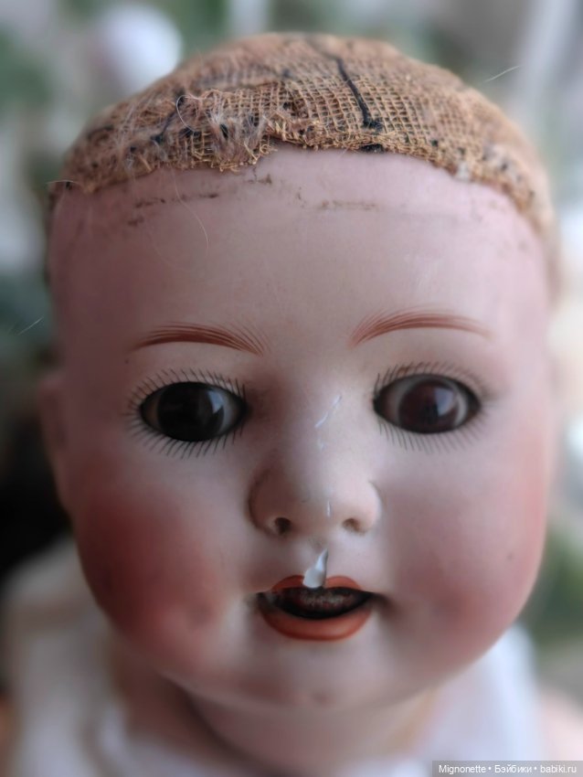 Антикварный пупс в реставрацию (фото 2)
