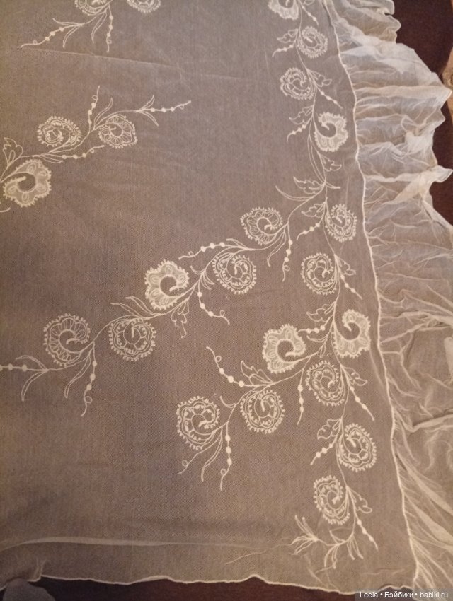 Винтаж, вышивка на сетке — Одежда (фото 5)