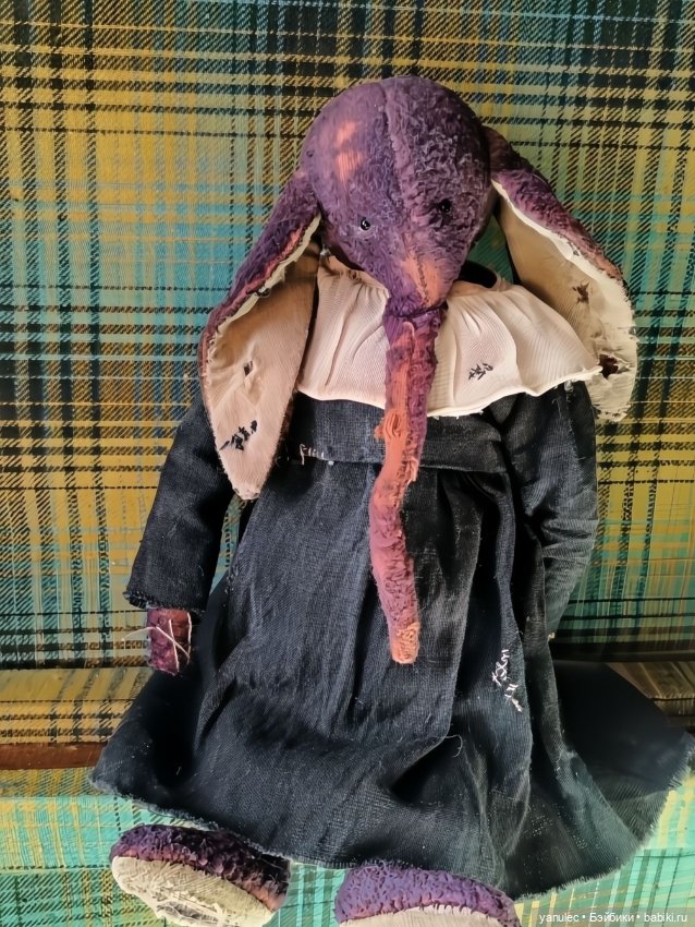 Слониха в стиле Тедди — Авторские игрушки