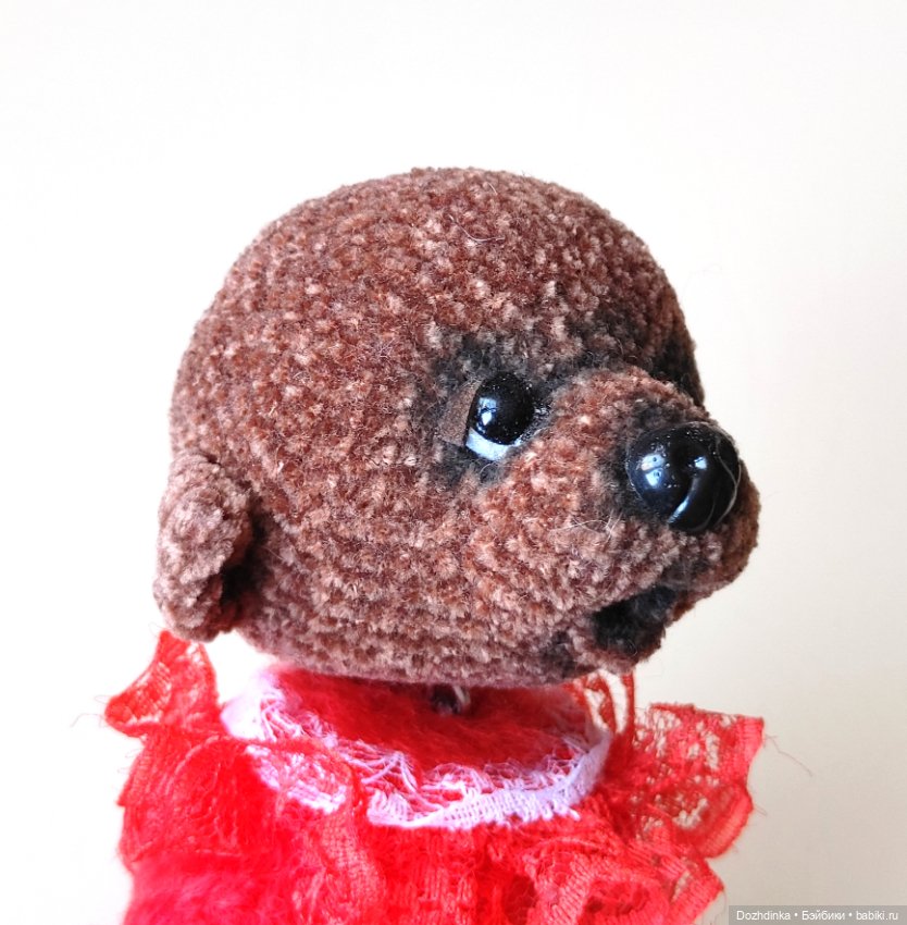 Медвежонок вязаный — Авторские игрушки
