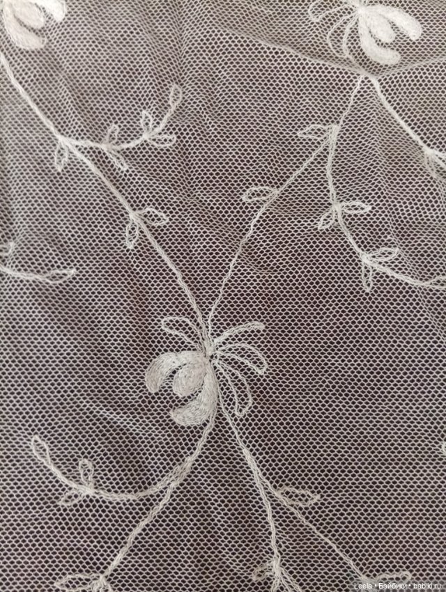 Две хлопковые кружевные накидки (фото 7)