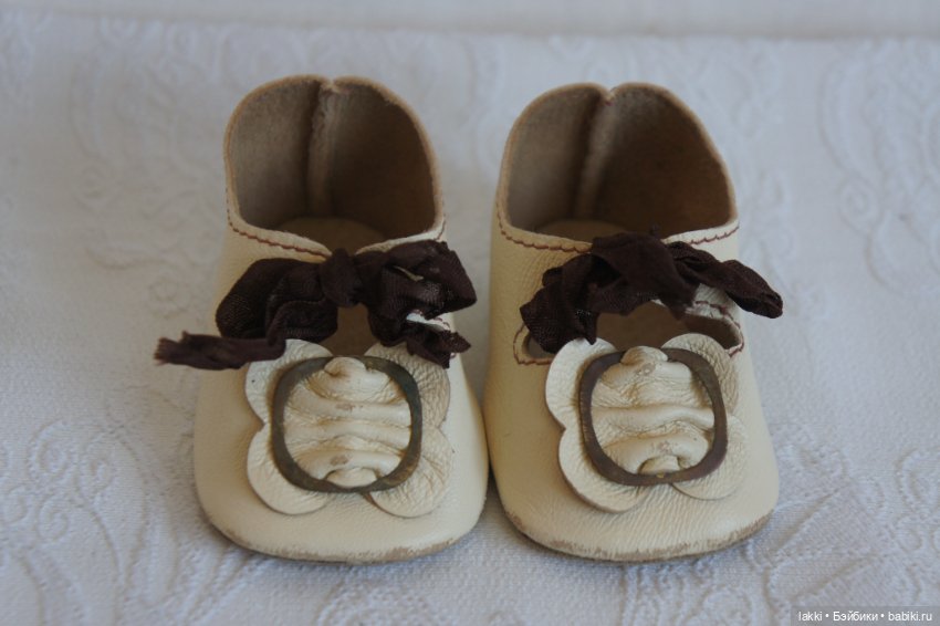 Туфельки для антикварной куклы