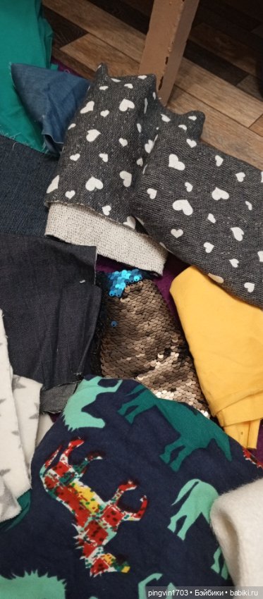 2.6 кг. лоскута для кукол (фото 6)