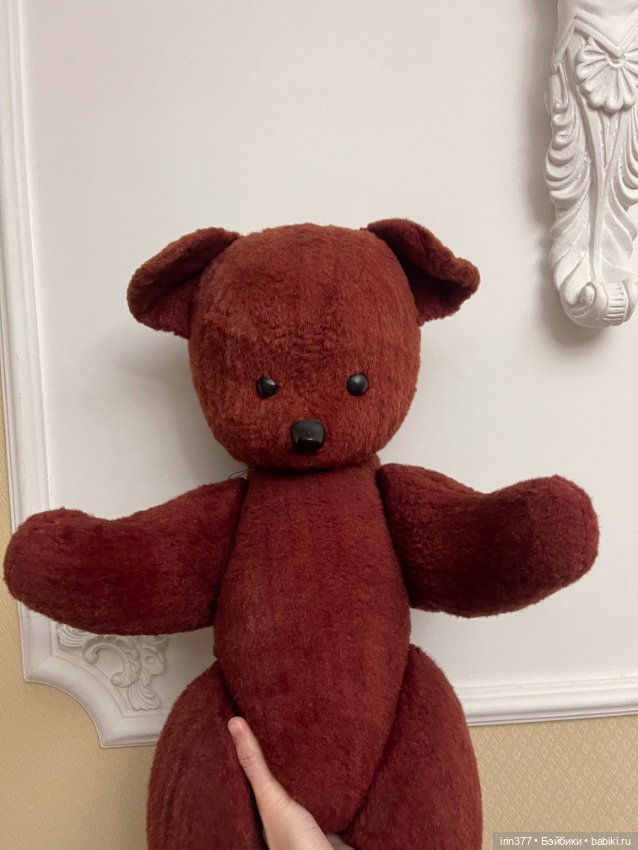 Большой мишка СССР — Винтажные куклы и игрушки детства (фото 2)