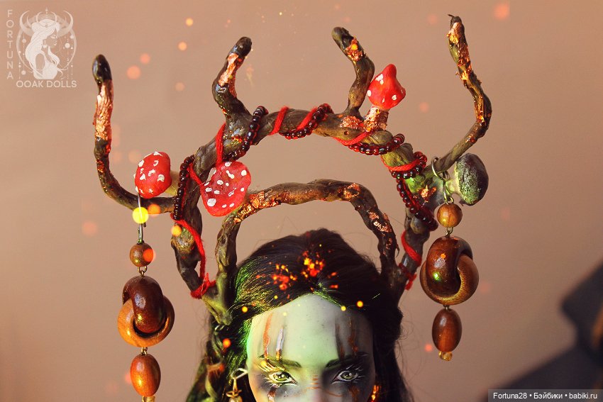 ООАК Monster high Монстер Хай Хранительница Леса (фото 3)