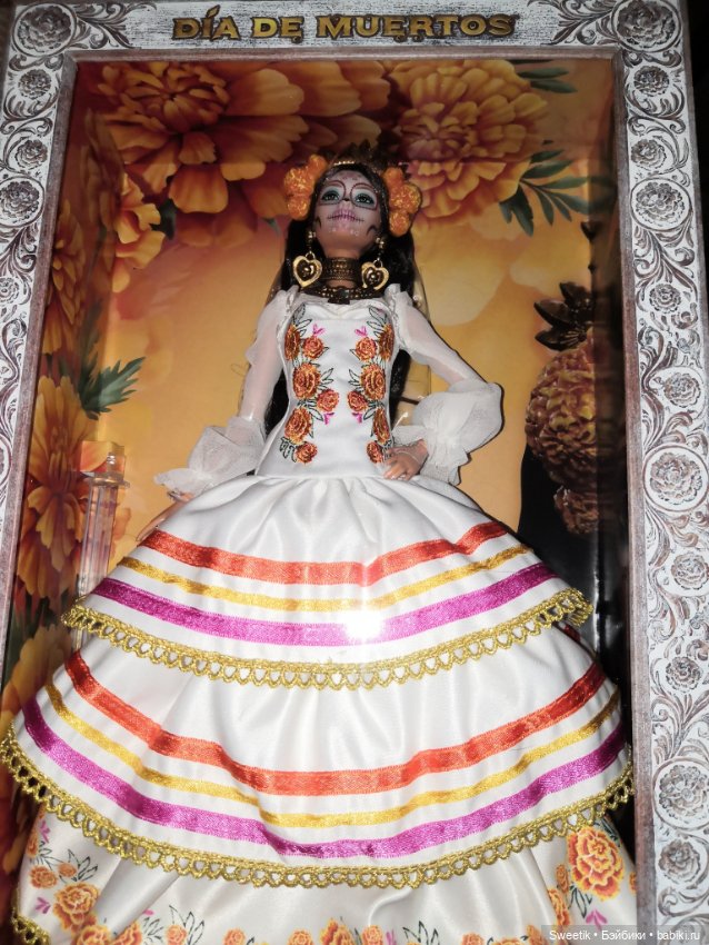 Кукла Барби Dia De Muertos Диа Де Муэртос 2025 (фото 8)