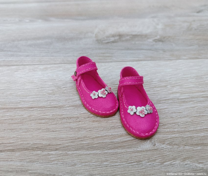 Туфельки для кукол руби ред 37 см (5,1×2,2 см) (фото 2)