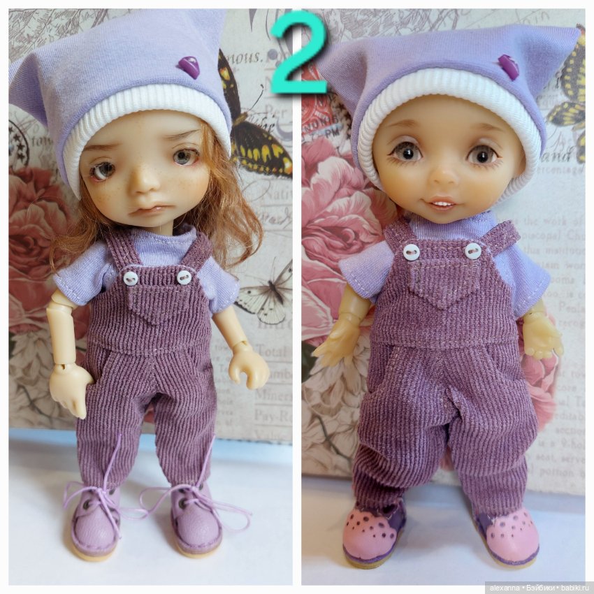 Одежда для бжд куколок 1 - 17 см (фото 3)