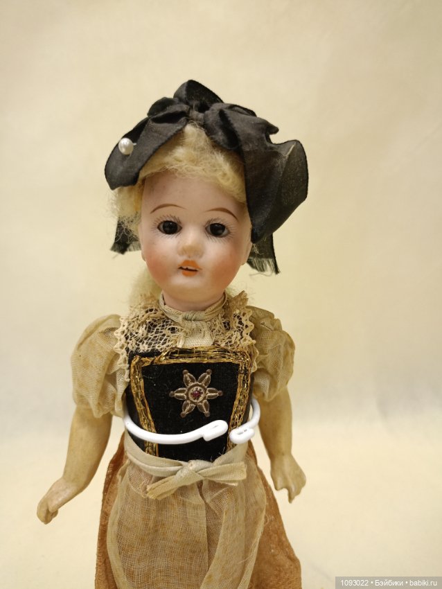 Антикварная куколка Mignonette от Gebrüder Kühnlenz (фото 8)