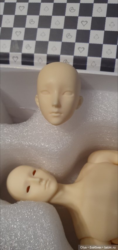 Granado BJD Shadow boy и голова Bonnie (фото 2)