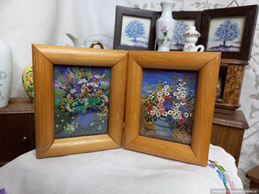 Винтажные картины для кукольного интерьера (фото 8)