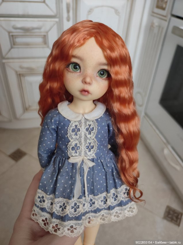 Продам очень красивый паричок из локонов козочки размер 6-7 (фото 6)