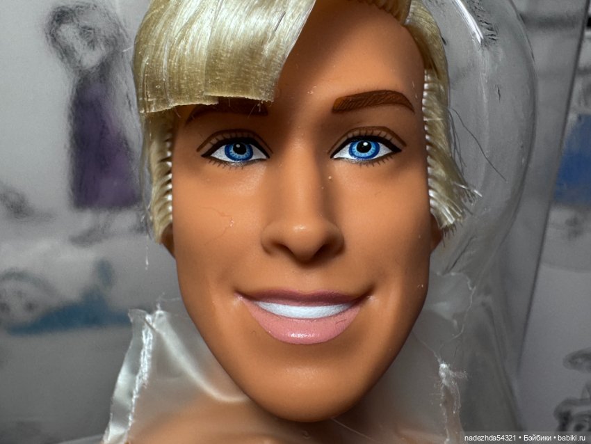 Кен Райан Гослинг из сета "Сцена у костра" по фильму "Барби" нюд (фото 8)