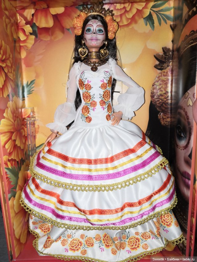 Кукла Барби Dia De Muertos Диа Де Муэртос 2025 (фото 7)
