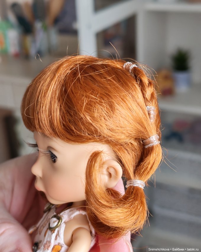 Парик 5-6 глубокий — Парики для BJD (фото 4)