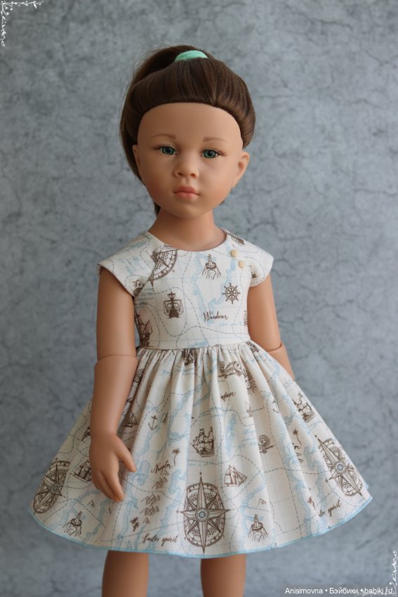 Платье для куклы Готц — Одежда для кукол