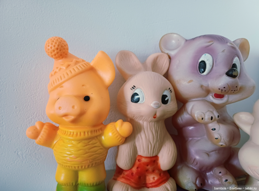 Резиновые игрушки СССР одним лотом (фото 2)