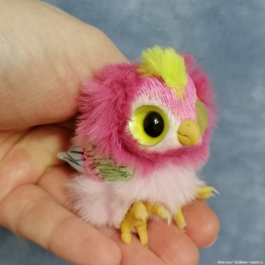 Птенчик попугайчика — Авторские игрушки (фото 2)