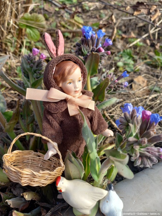 Пасхальный кролик — Авторские игрушки (фото 7)