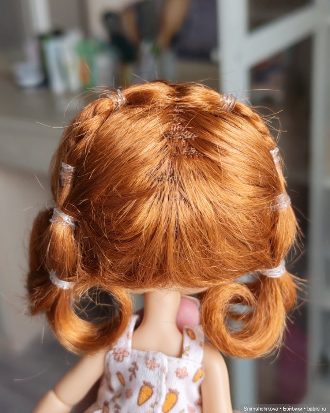 Парик 5-6 глубокий — Парики для BJD (фото 3)