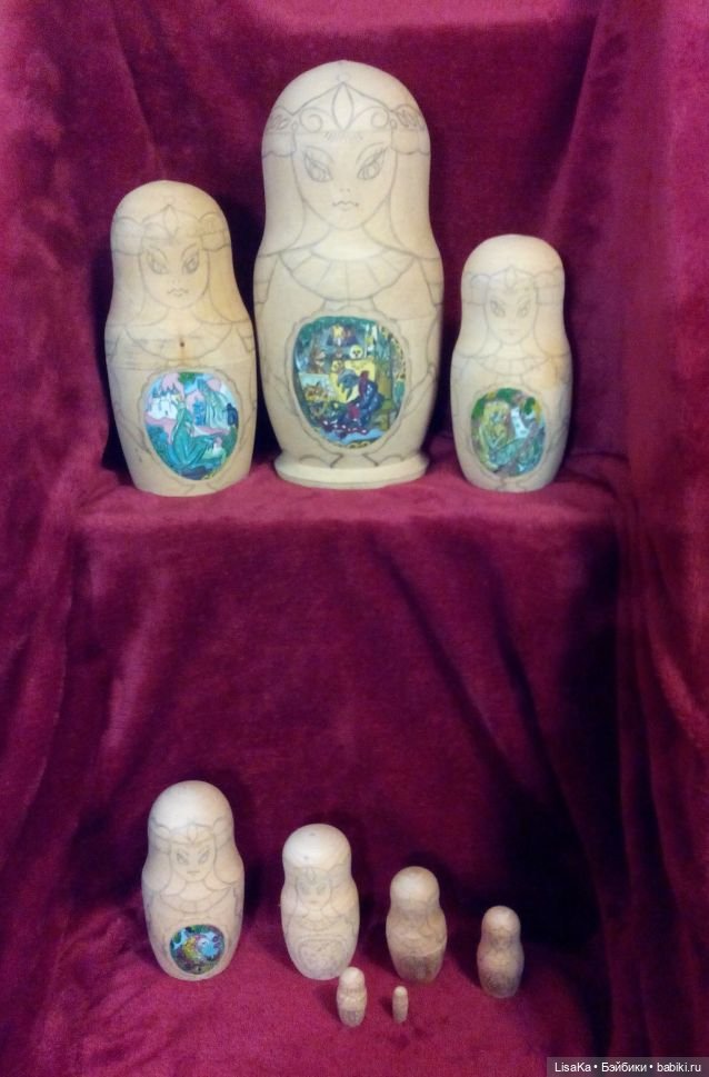 Матрешка со сказками. Набор (фото 5)