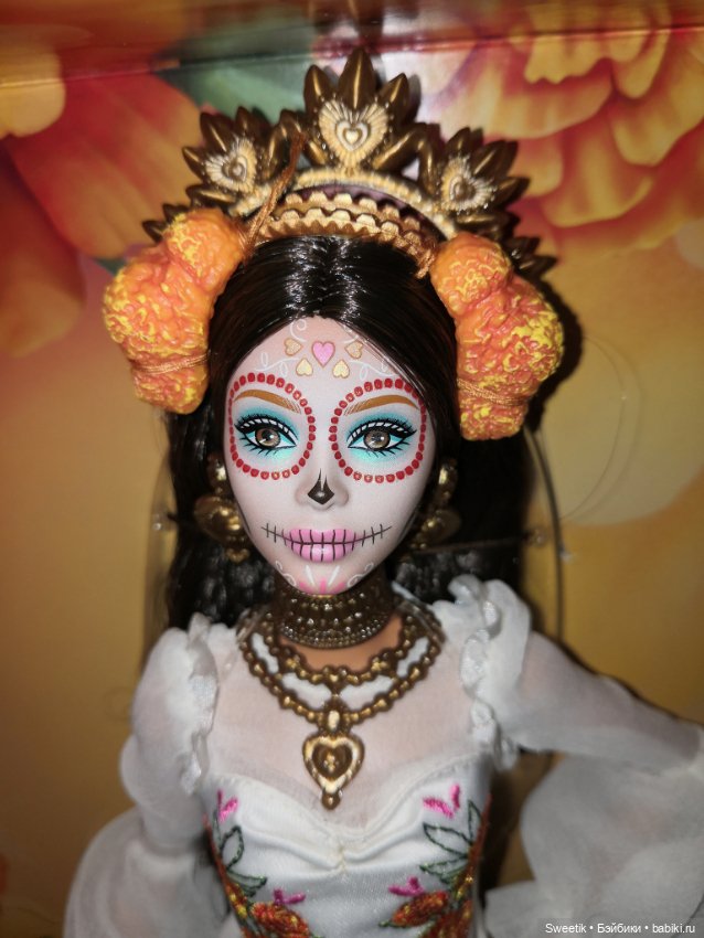 Кукла Барби Dia De Muertos Диа Де Муэртос 2025 (фото 6)