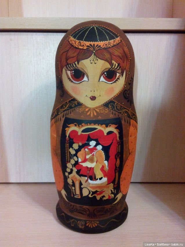 Матрешка. Палех. 7 кукол — Коллекционные куклы